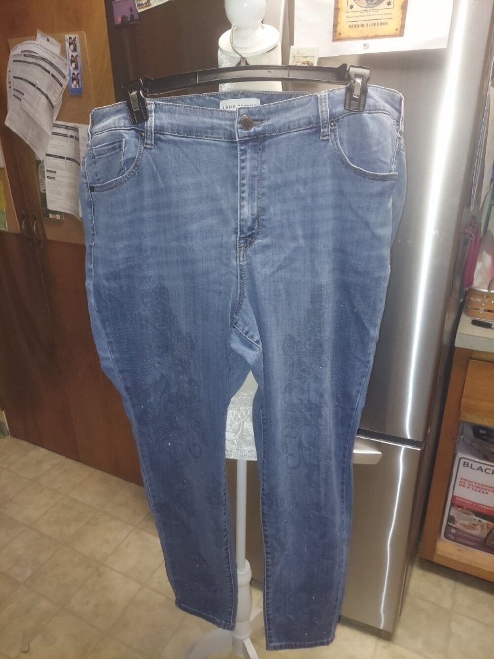 Coolest Pattern Lane Bryant Jeans Plus Size Pants Size 22 Petite